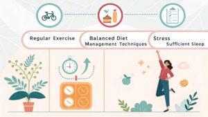 How can women maintain hormonal balance naturally