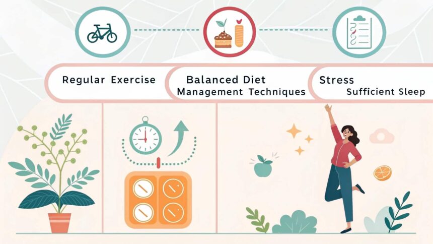How can women maintain hormonal balance naturally