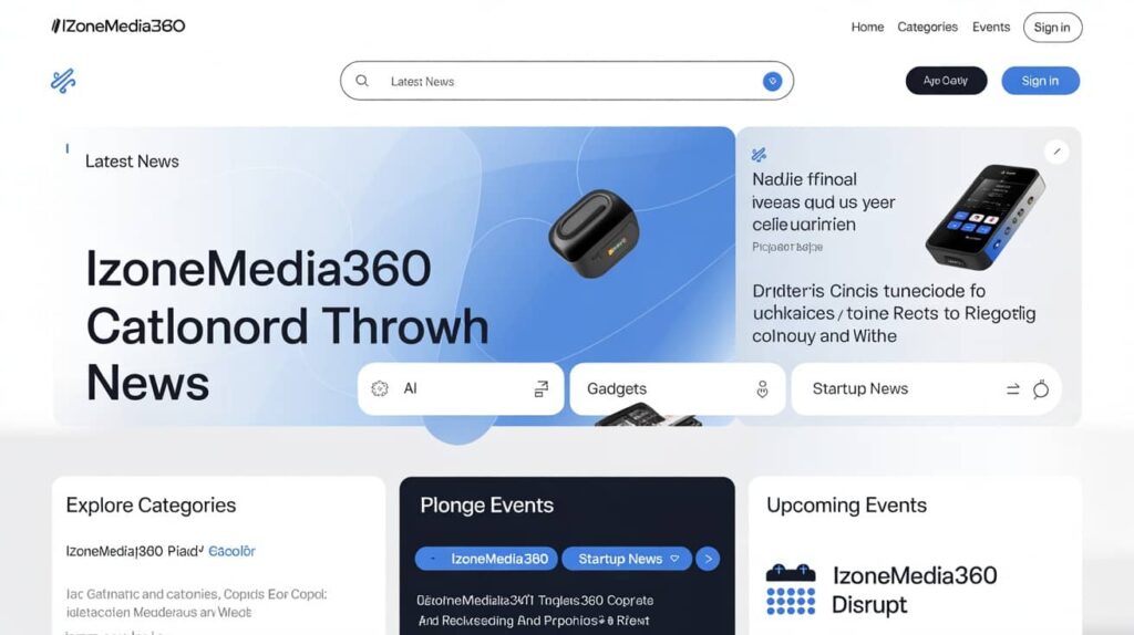 How To Navigate iZoneMedia360 Tech News